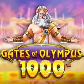 Gates of Olympus 1000 online game logo by Pragmatic Play on 888starz-casino.eu