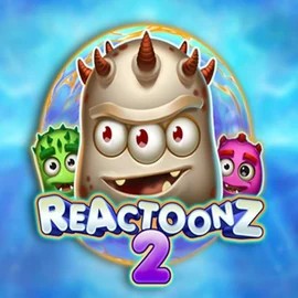 Reactoonz 2 online game logo by Play’n GO on 888starz-casino.eu