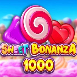 Sweet Bonanza 1000 slot visual from Pragmatic Play available on 888starz-casino.eu
